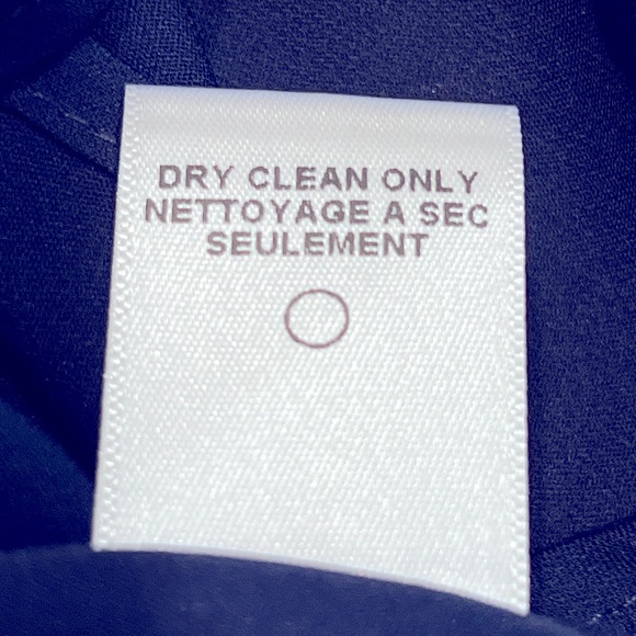 ALC Navy, 100% Washed Silk, Halter Dress - Picture 8 of 10